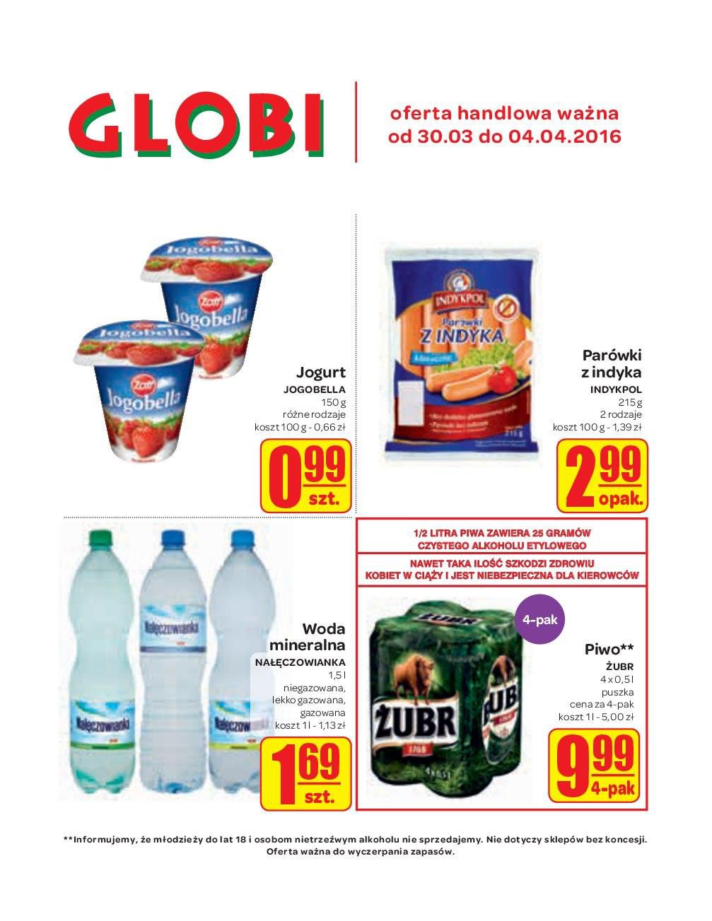 Gazetka promocyjna Globi str. 1