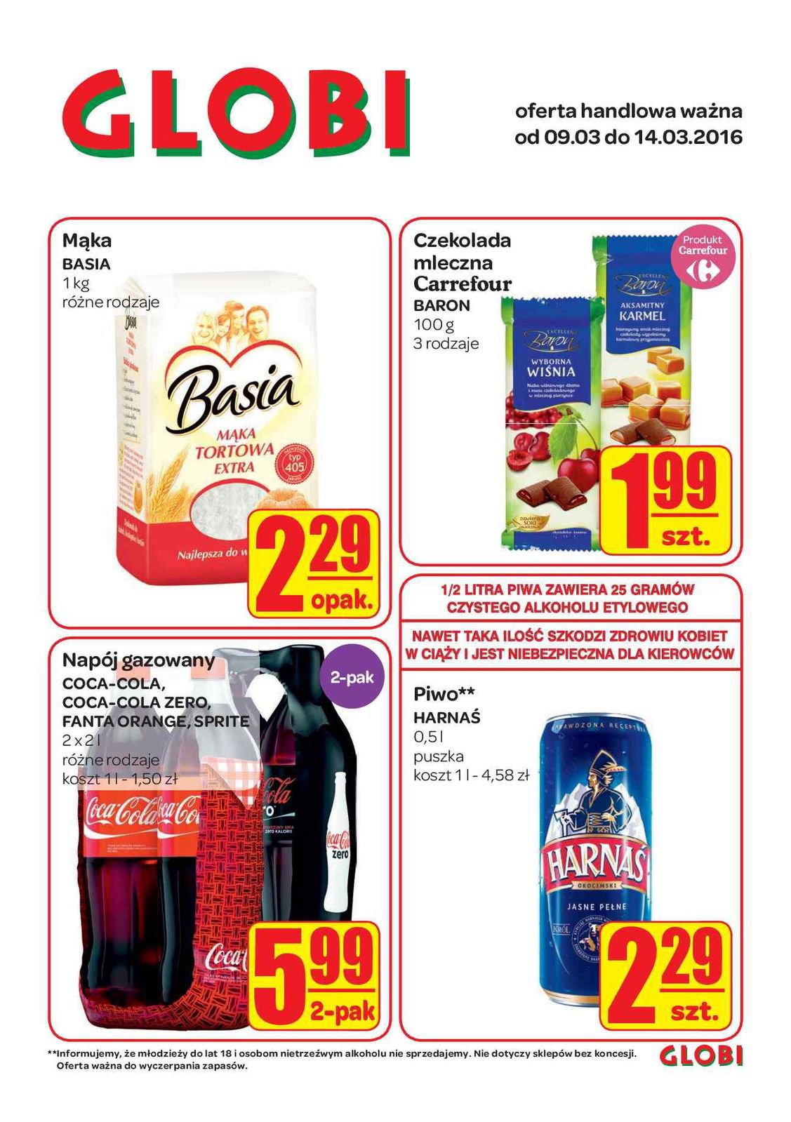 Gazetka promocyjna Globi str. 1