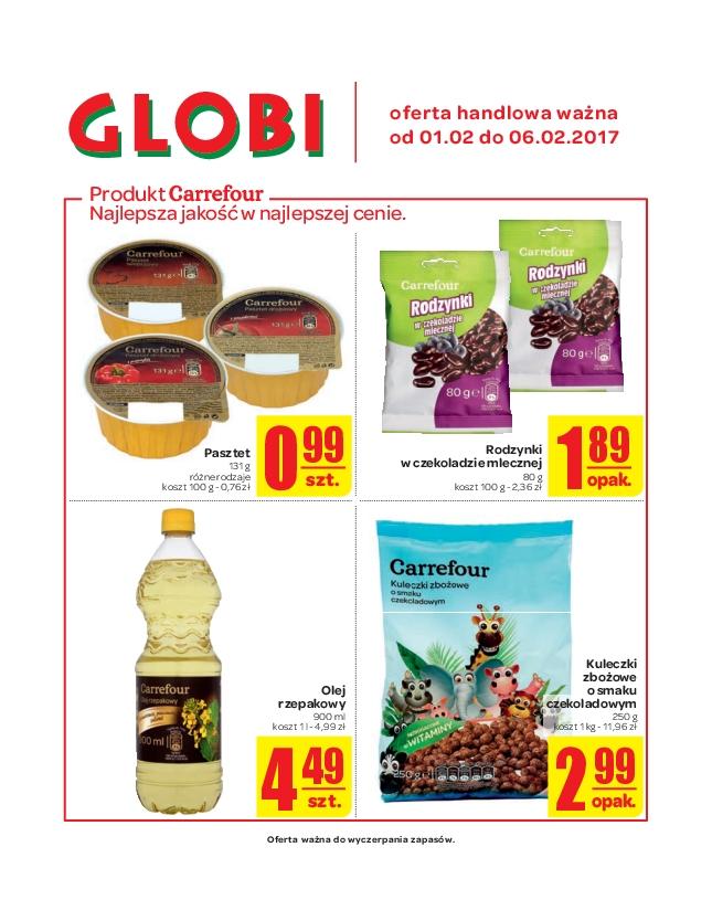 Gazetka promocyjna Globi str. 1