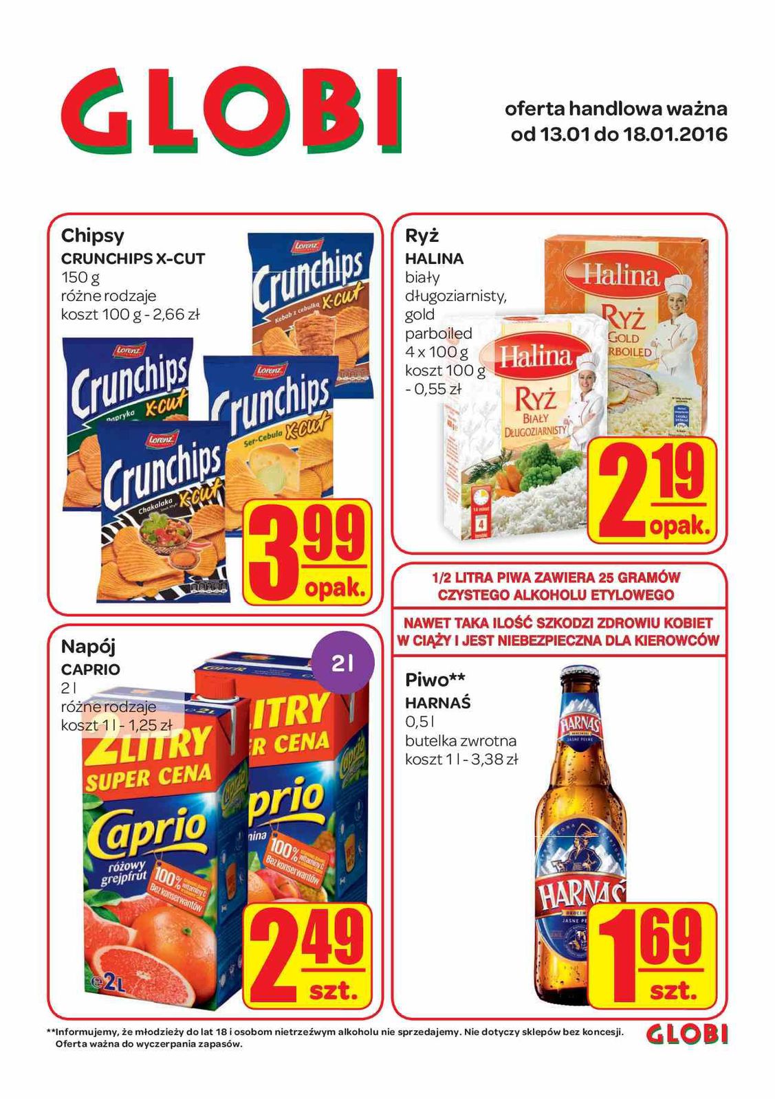 Gazetka promocyjna Globi str. 1