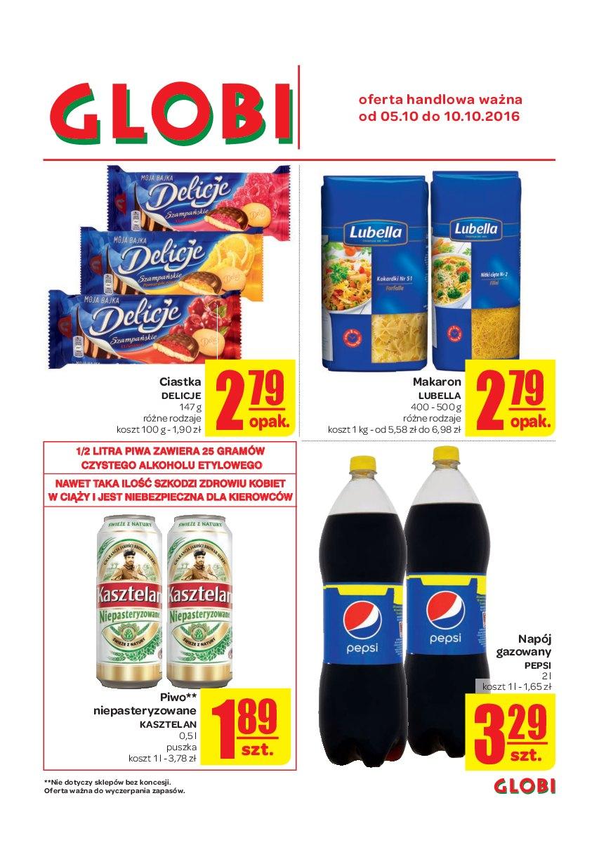 Gazetka promocyjna Globi str. 1