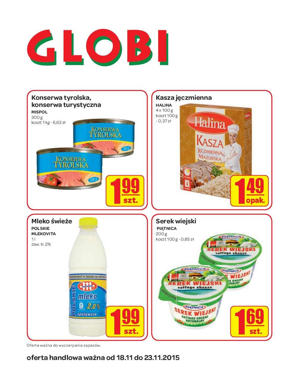 Gazetka promocyjna Globi str. 2