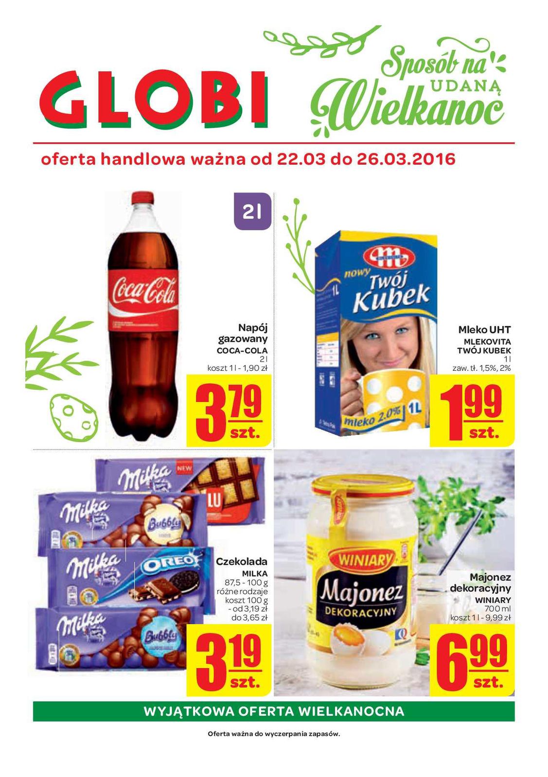 Gazetka promocyjna Globi str. 1