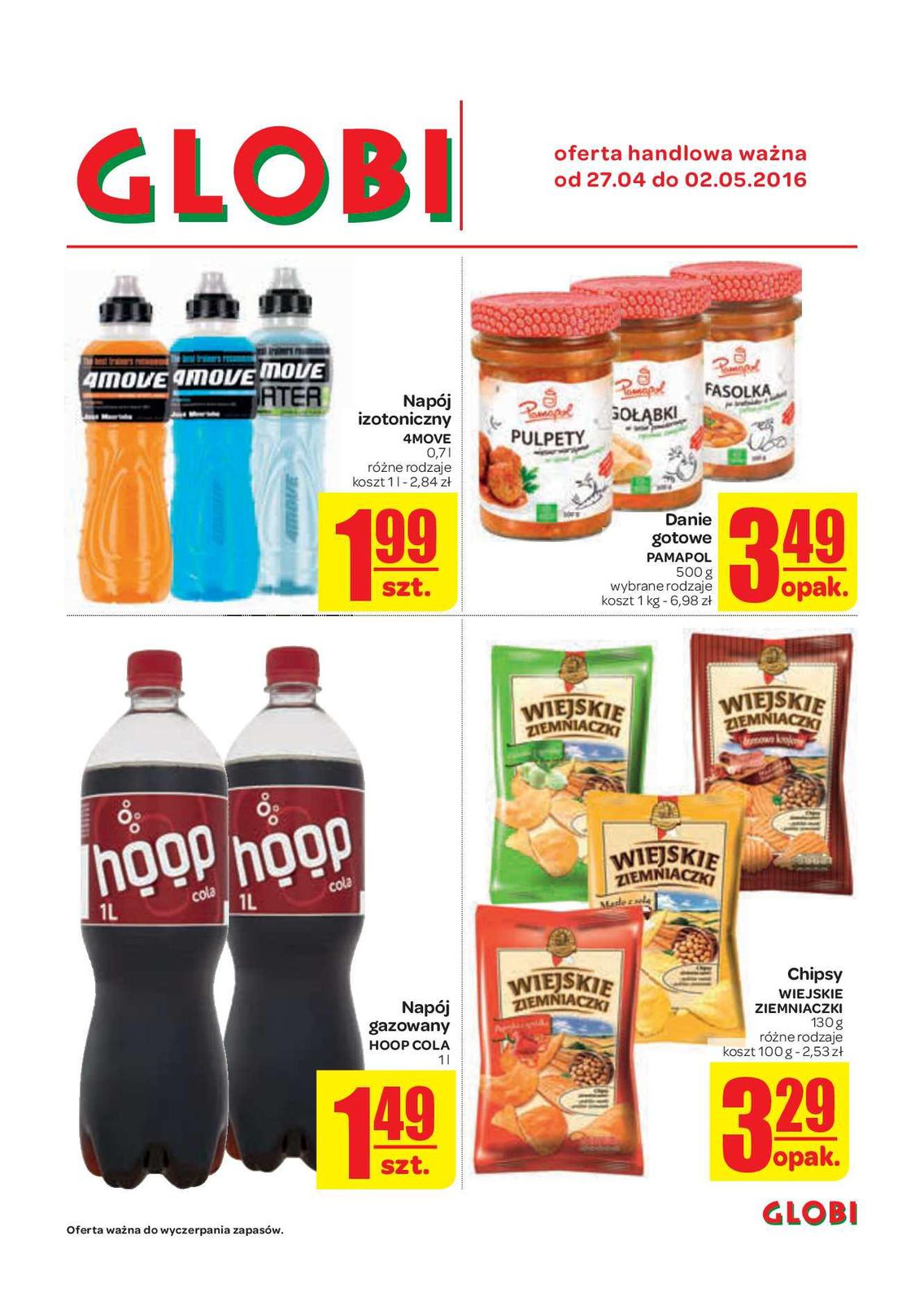 Gazetka promocyjna Globi str. 1