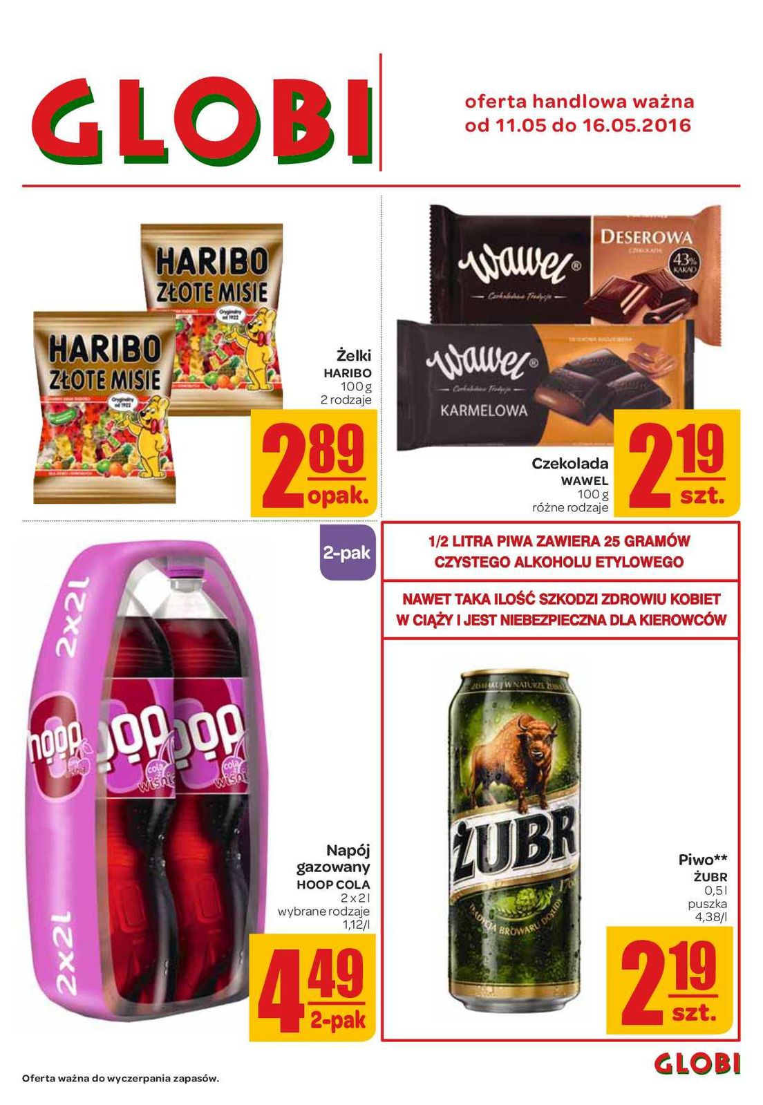 Gazetka promocyjna Globi str. 1