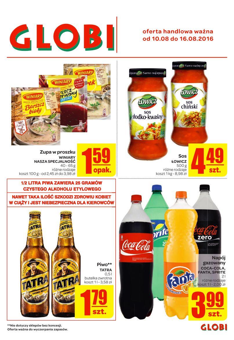 Gazetka promocyjna Globi str. 1