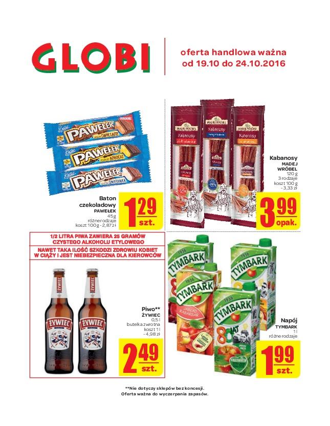 Gazetka promocyjna Globi str. 1