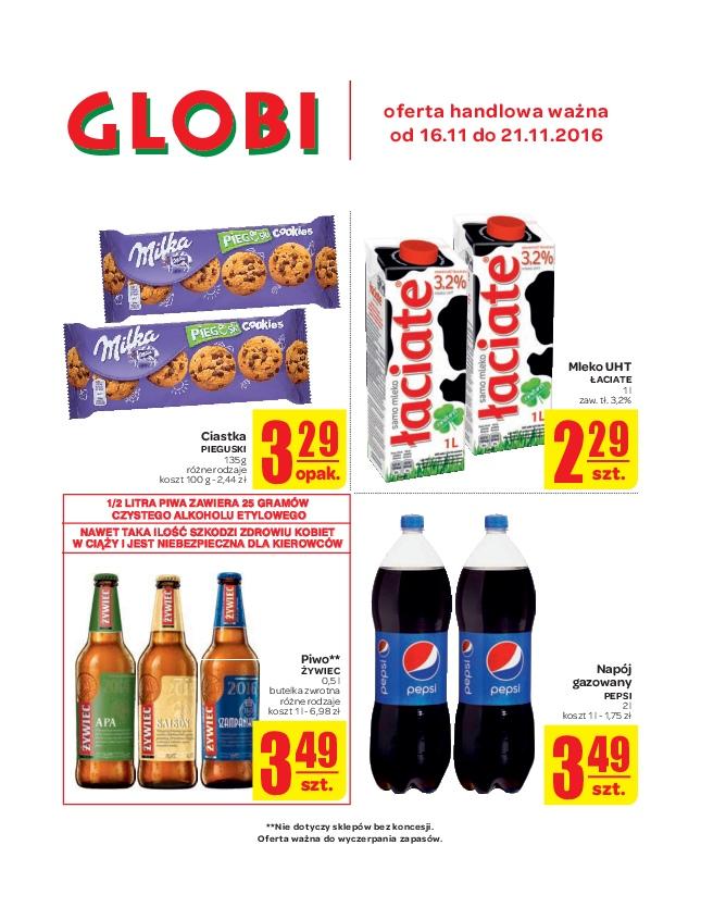 Gazetka promocyjna Globi str. 1