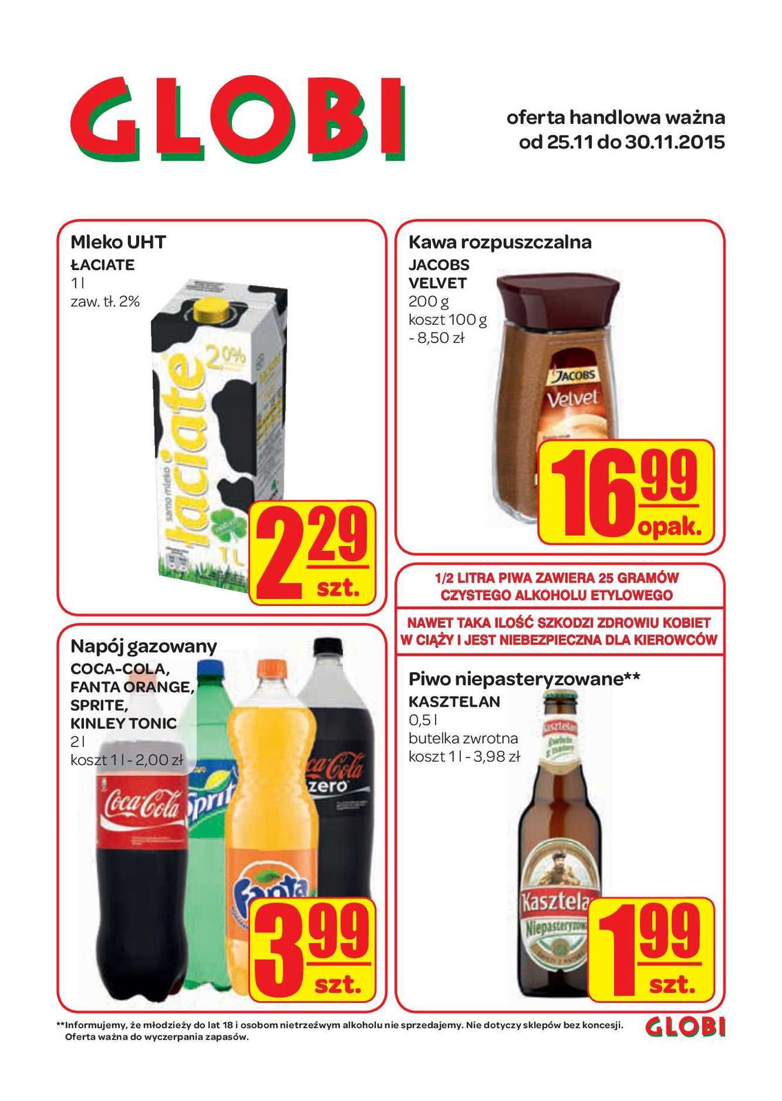 Gazetka promocyjna Globi str. 1