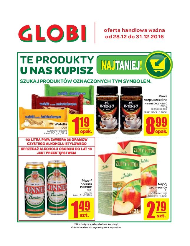Gazetka promocyjna Globi str. 1