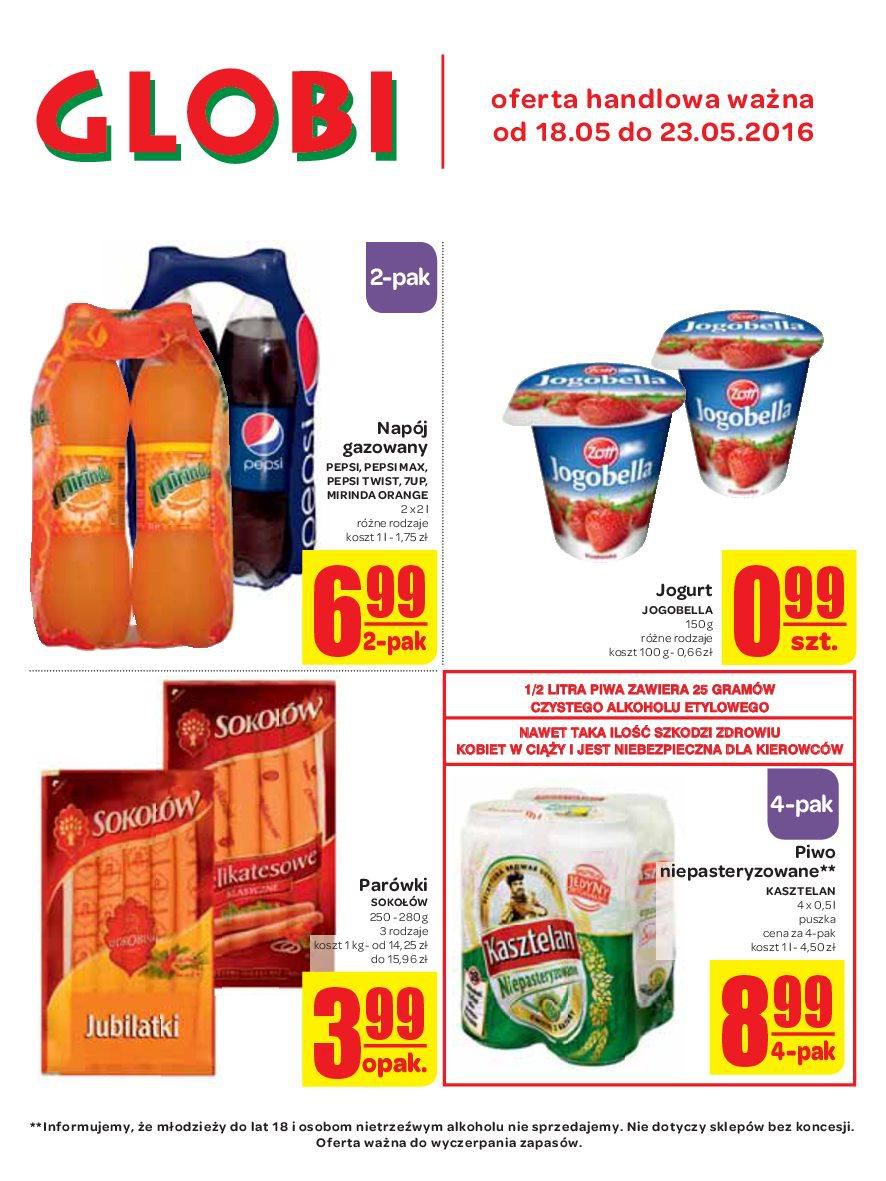Gazetka promocyjna Globi str. 1