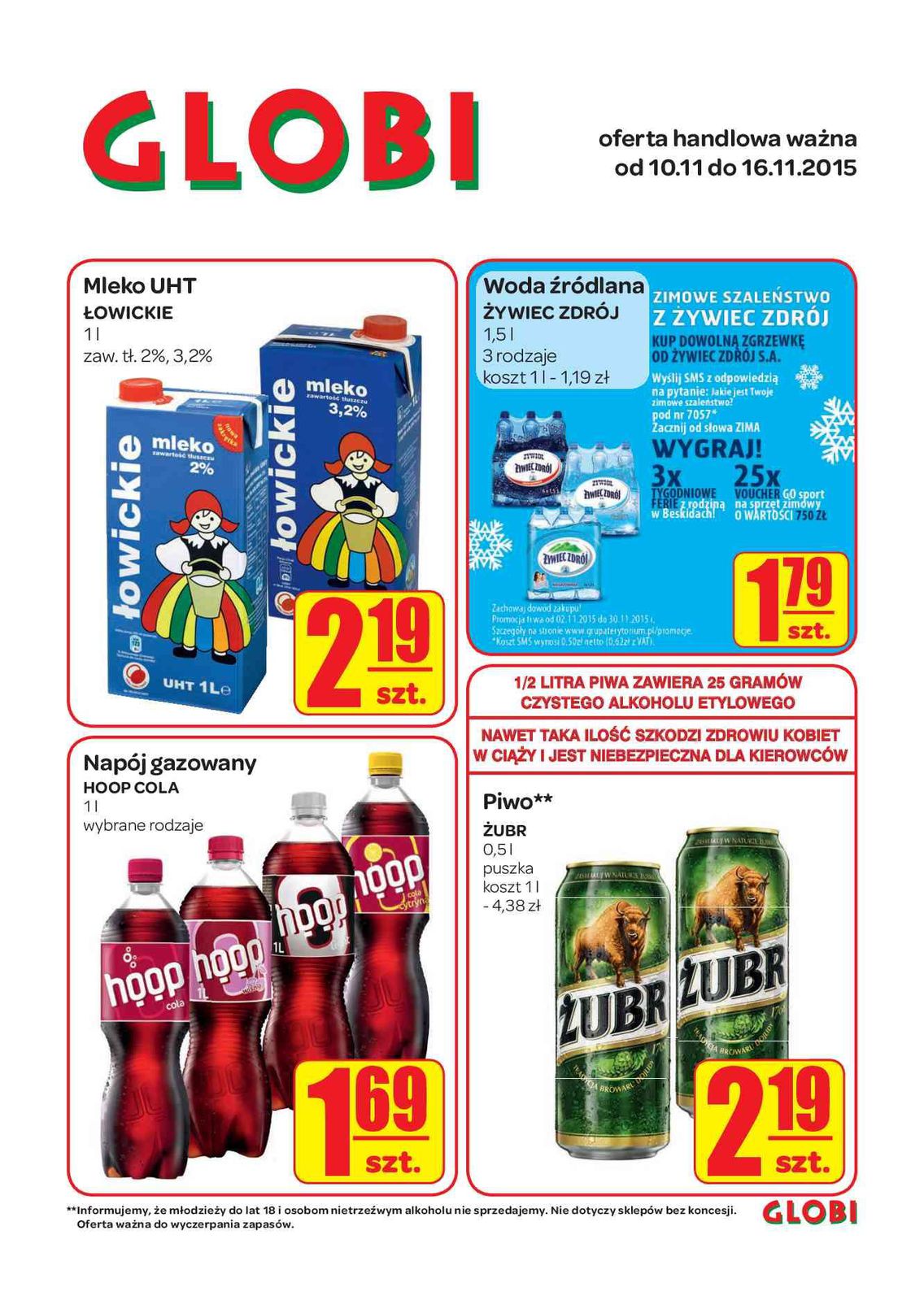 Gazetka promocyjna Globi str. 1
