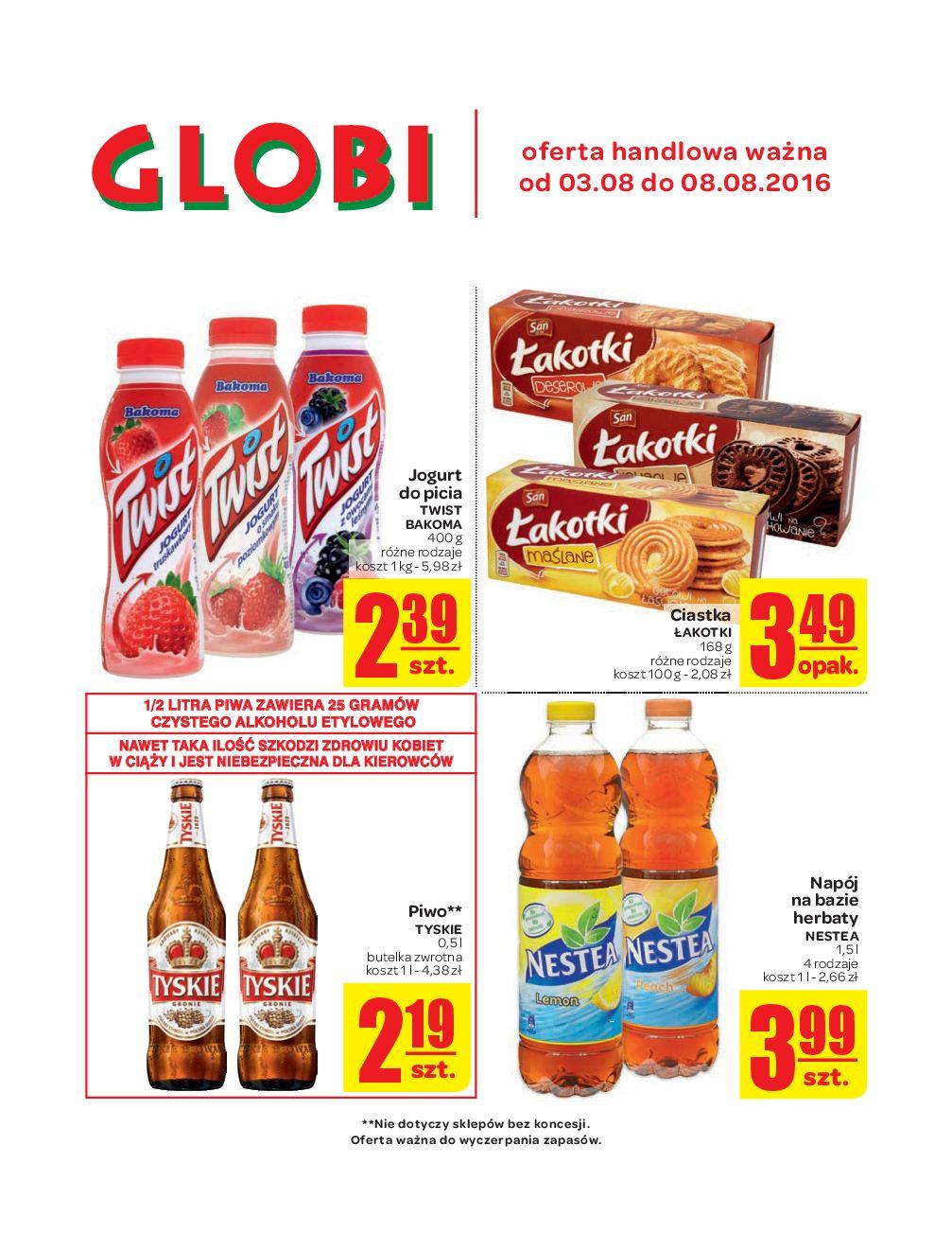 Gazetka promocyjna Globi str. 1