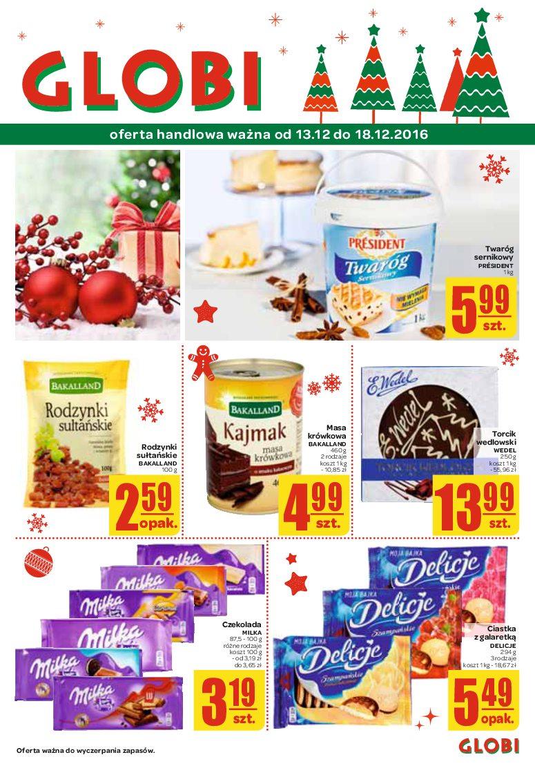 Gazetka promocyjna Globi str. 1