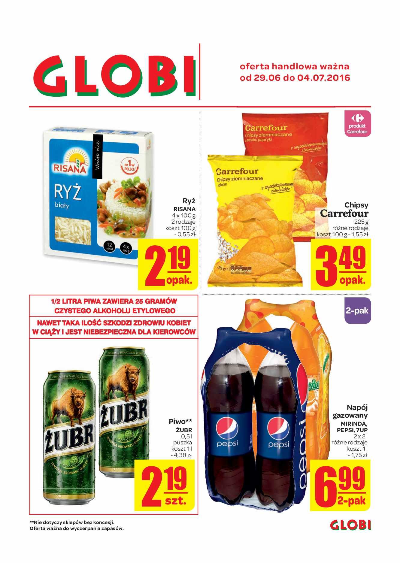 Gazetka promocyjna Globi str. 1