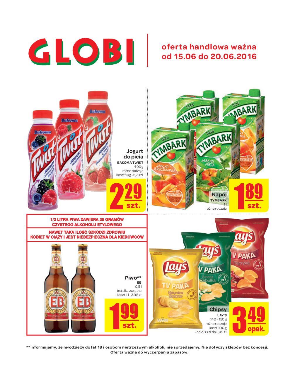 Gazetka promocyjna Globi str. 1